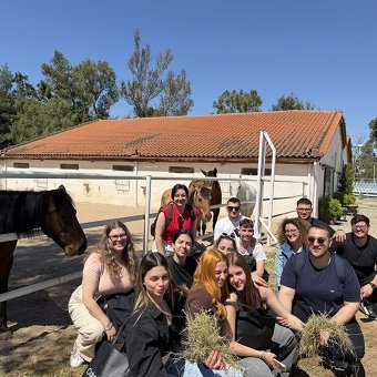 Εκπαιδευτική επίσκεψη στον Σύνδεσμο Θεραπευτικής Ιππασίας Ελλάδας