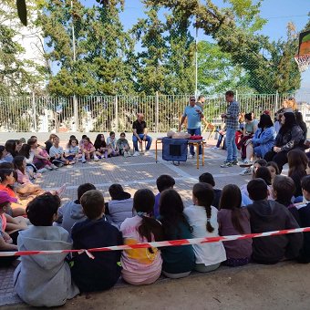 Εκπαιδευτική επίσκεψη και ενημέρωση σε δημοτικό σχολείο Πάτρας