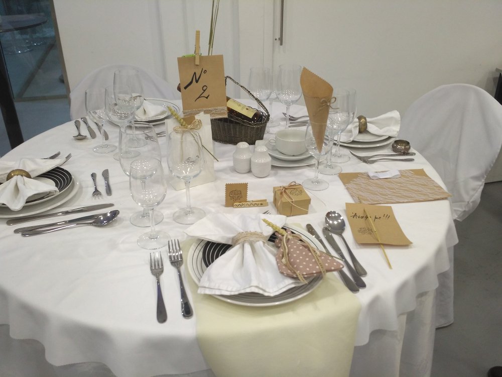 Διοργάνωση & Styling Εκδηλώσεων (Γάμος, Βάφτιση, Party)