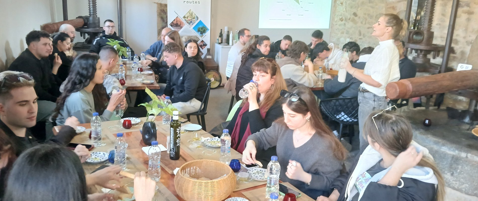 Εκπαιδευτική επίσκεψη τομέων Γαστρονομίας και Τουρισμού Καλαμάτας
