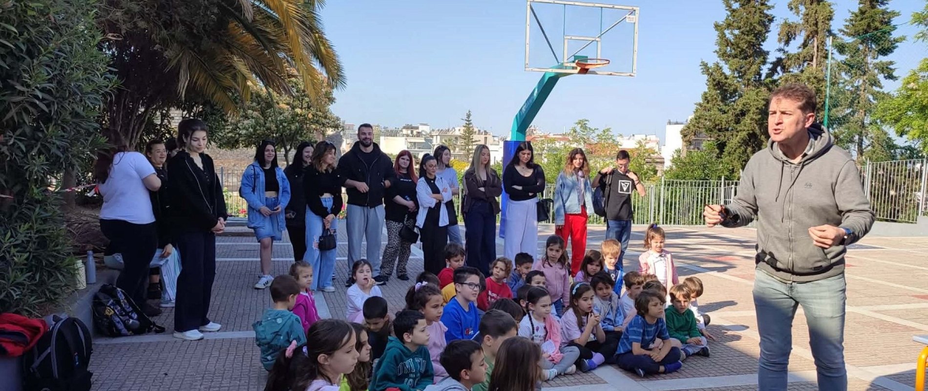 Eπίσκεψη και ενημέρωση σε δημοτικό σχολείο Πάτρας από τη ΣΑΕΚ (ΙΕΚ) ΔΕΛΤΑ 360 Πάτρας